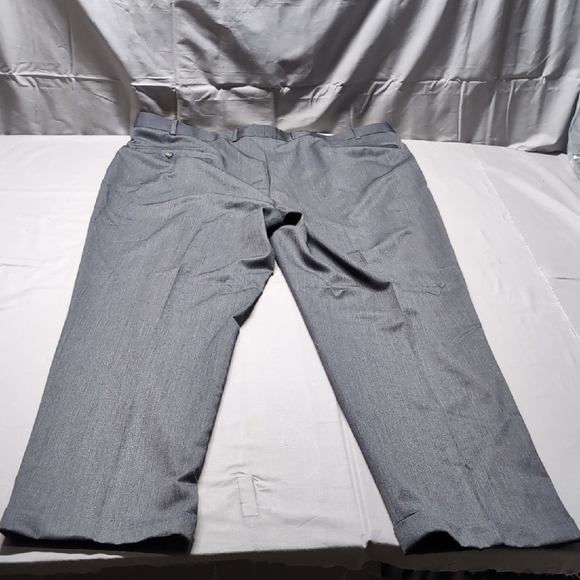 JB‎ Britches Gray Formal Dress Pants Winston Straight-Leg Cut Italy Pleat Sz 44L - Picture 7 of 9